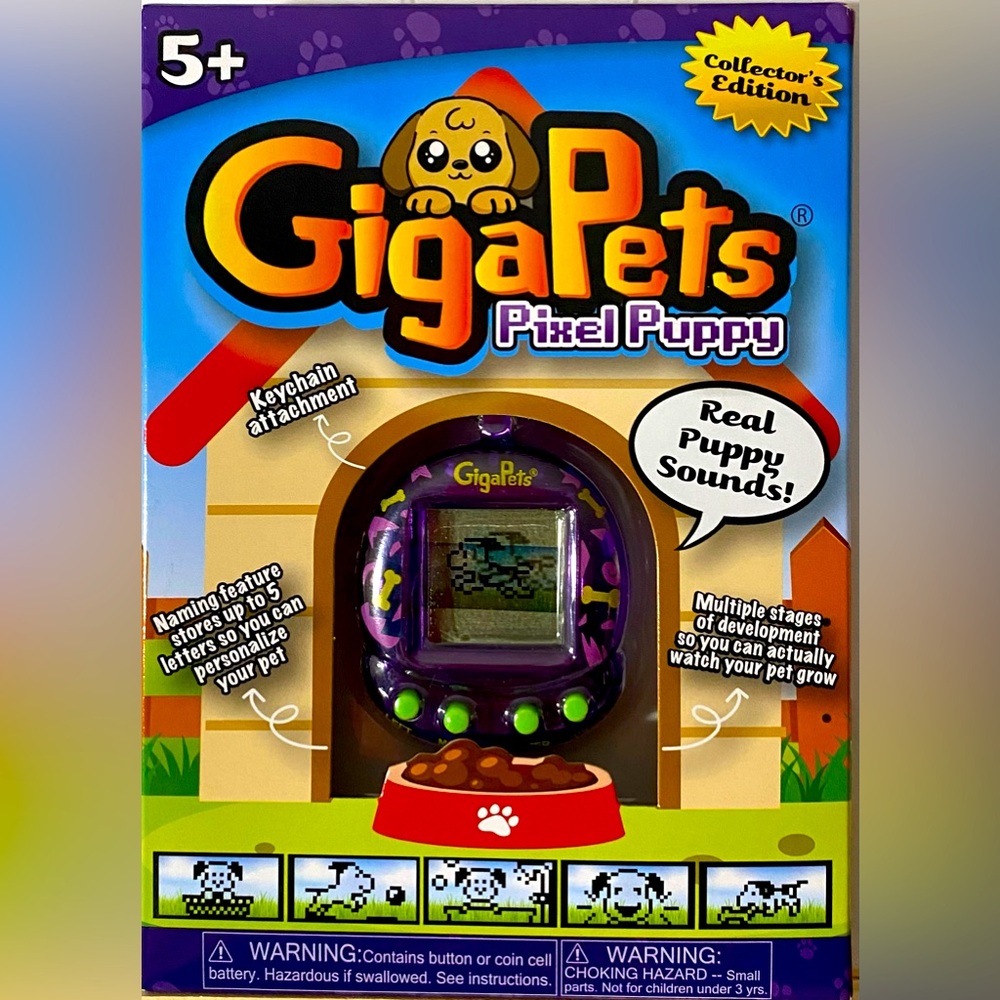 NIB GigaPets Pixel Puppy